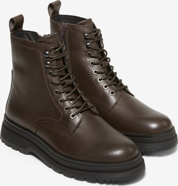Marc O'Polo Veterboots in Bruin