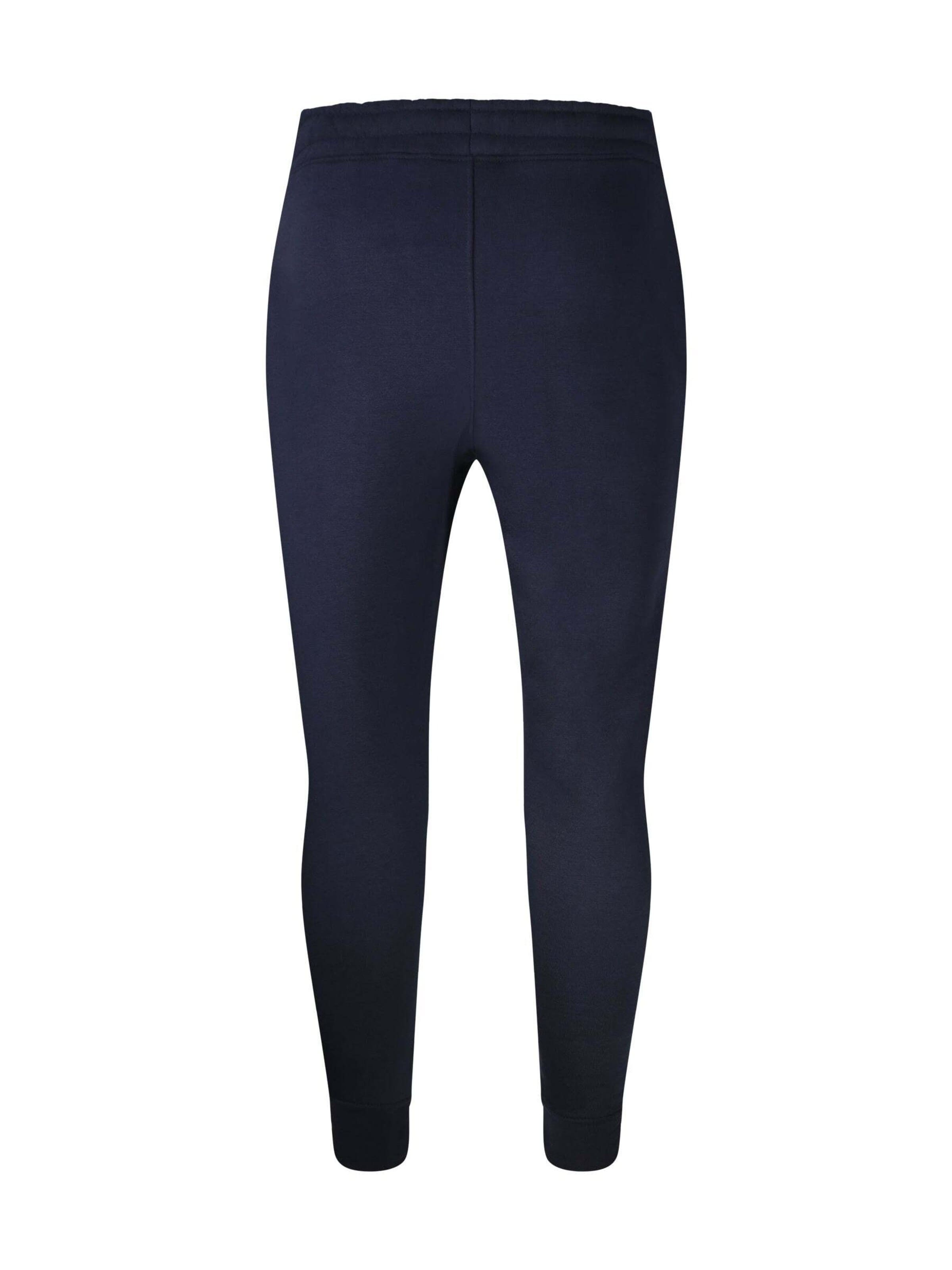 SikSilk Slimfit Sporthose 'Essentials' in Blau
