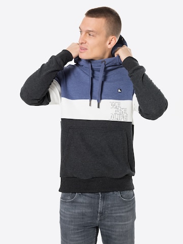 Alife and Kickin Sweatshirt 'KingAK' in Blau: predná strana