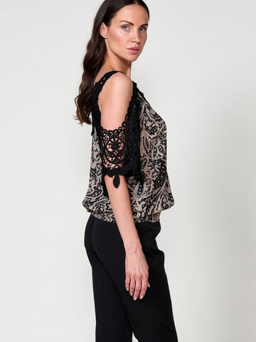 Camicia da donna di KOROSHI in nero