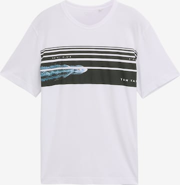 Maglietta di TOM TAILOR in bianco: frontale