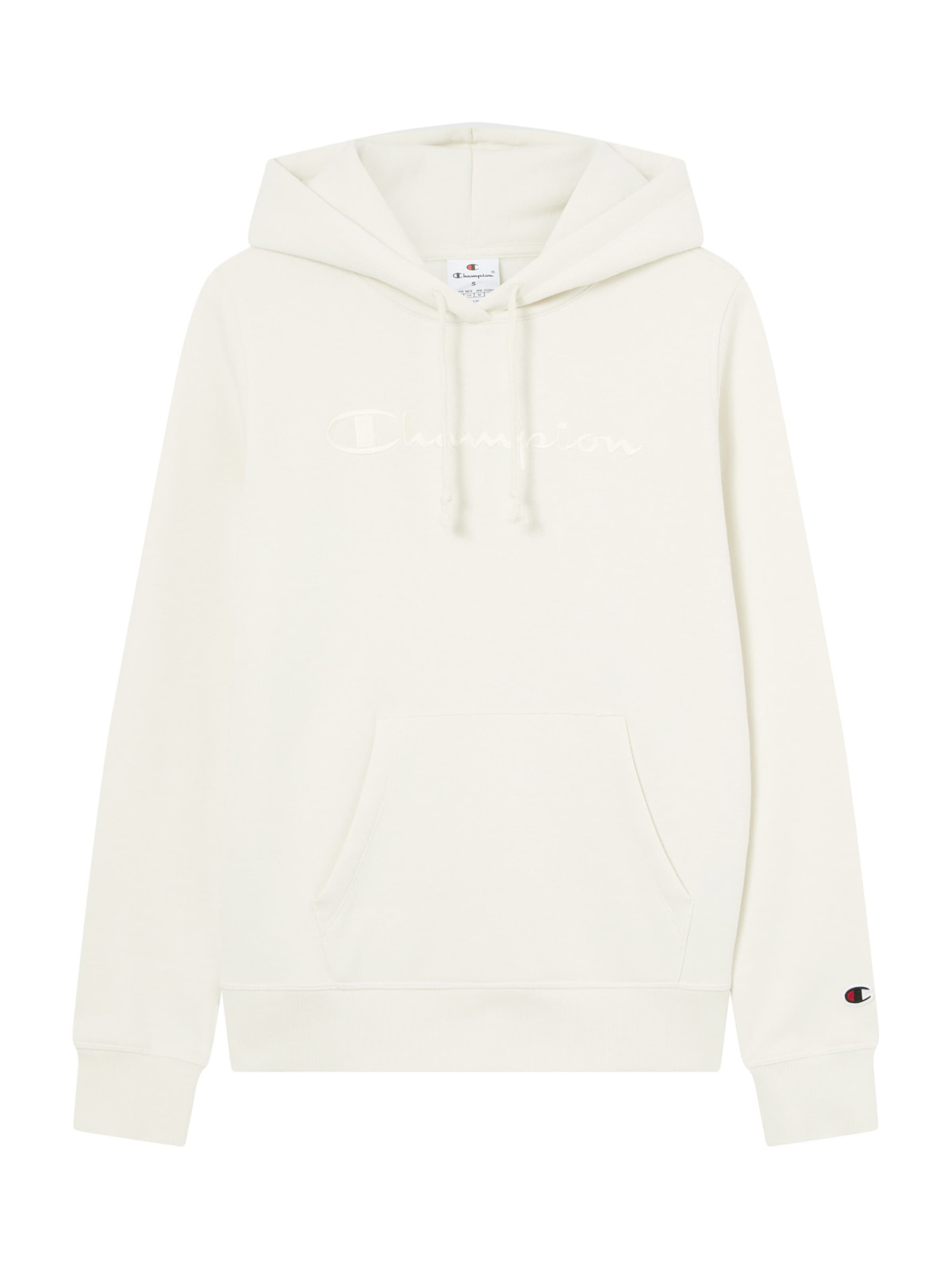 Sweat-shirt Champion Authentic Athletic Apparel en blanc : devant