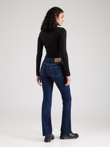 évasé Jean True Religion en bleu