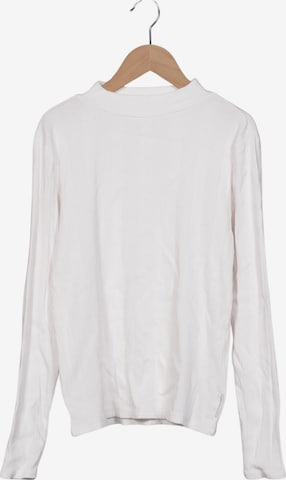 Marc O'Polo Langarmshirt M in Weiß: Vorderseite
