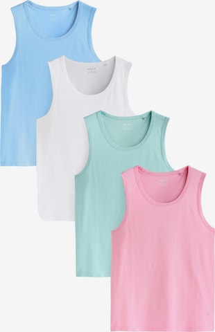 Maillot de corps Next en bleu : devant