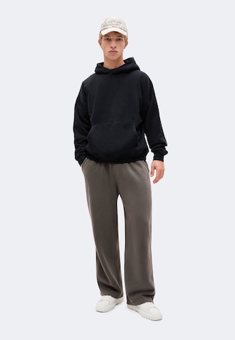 Sweat-shirt 'ESSENTIAL POPOVER 2.0' Abercrombie & Fitch en noir