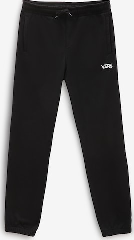 VANS Tapered Pants in Black: front