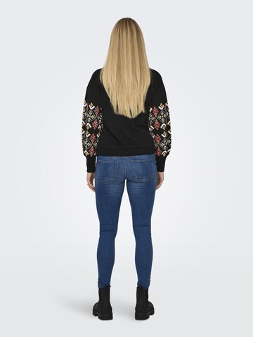 Only Maternity Sweatshirt 'Brooke' in Black