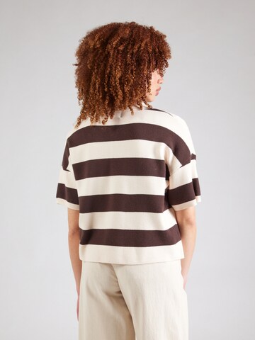 PIECES Pullover 'PCJassy' i brun
