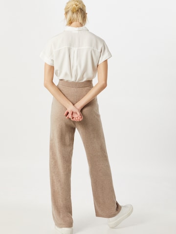 Samsøe Samsøe Loosefit Hose 'Amaris' in Beige