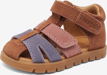 BISGAARD Sandale 'Frans' in Braun: Vorderseite