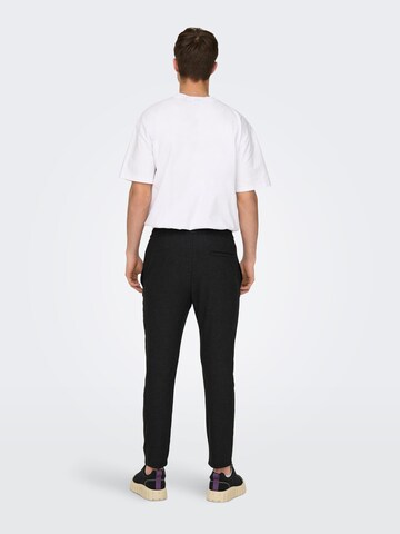 Only & Sons Regular Pants 'Linus' in Black