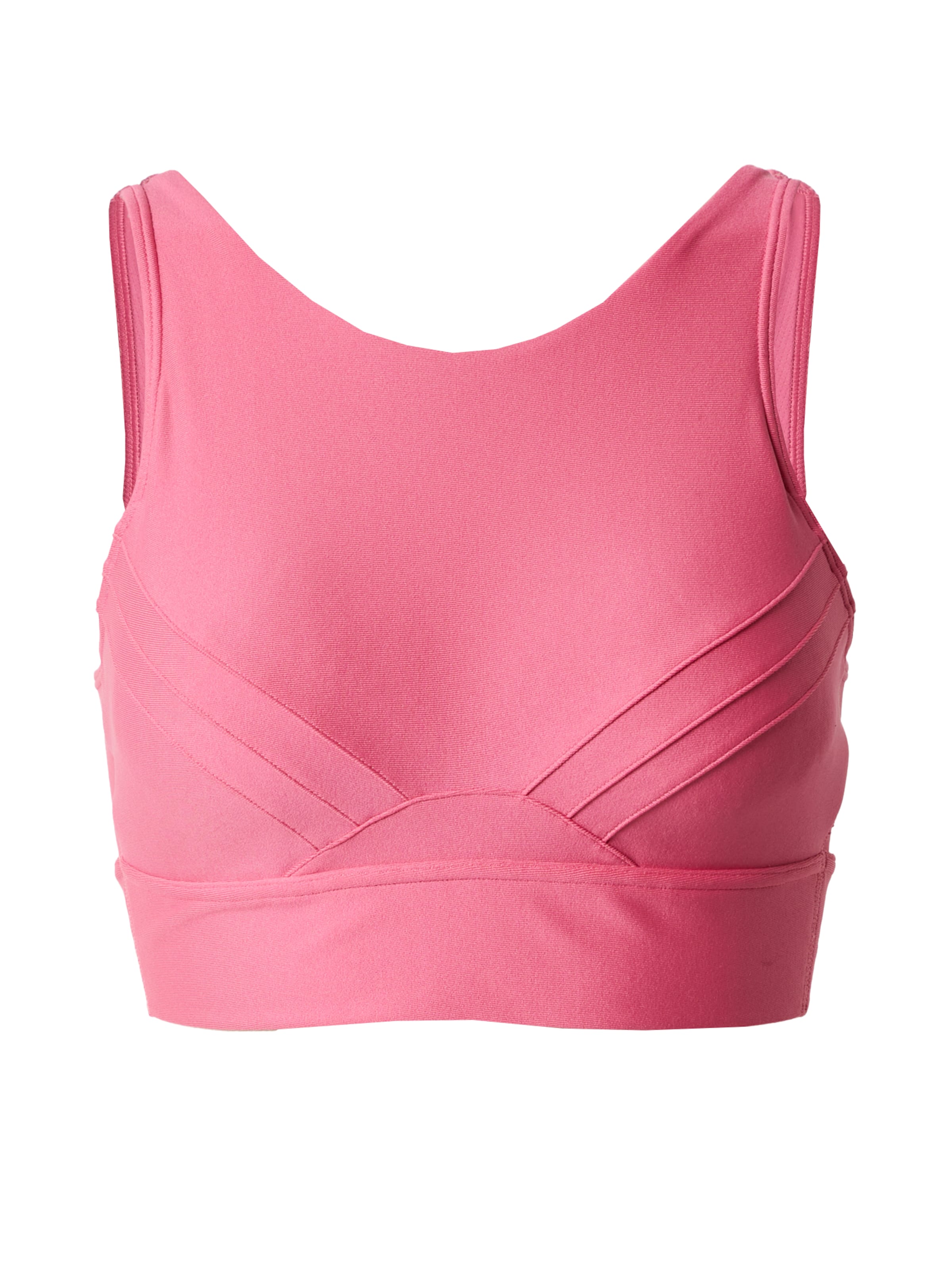 UNDER ARMOUR Sports bra 'Infinity' in Pink: front