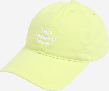 MADS NORGAARD COPENHAGEN Cap 'Bob' in Grün: predná strana