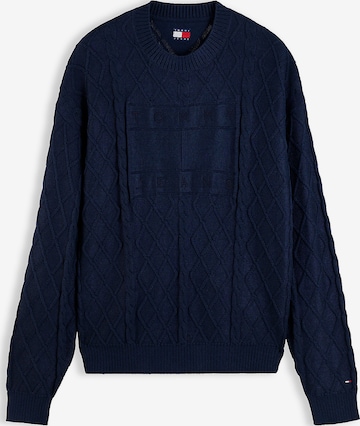 Pull-over Tommy Jeans en bleu : devant