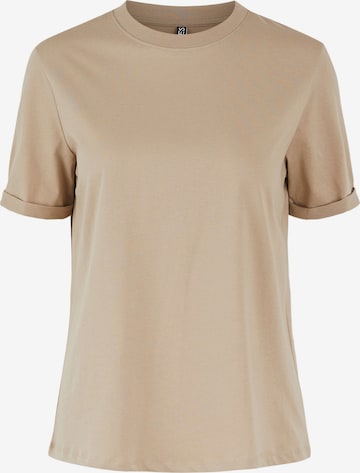 PIECES Shirt 'Ria' in Beige: front