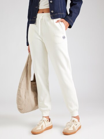 Tapered Pantaloni 'PAOLA' di Sergio Tacchini in bianco: frontale