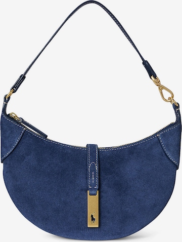 Sac bandoulière Polo Ralph Lauren en bleu : devant