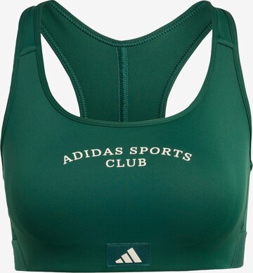 ADIDAS PERFORMANCE Sport bh 'Sports Club' in Groen: voorkant