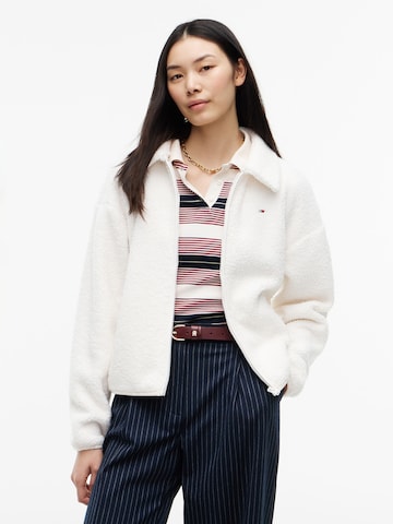 Tommy Jeans Jacke in Weiß: Vorderseite