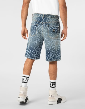 Philipp Plein Regular Jeans in Blauw