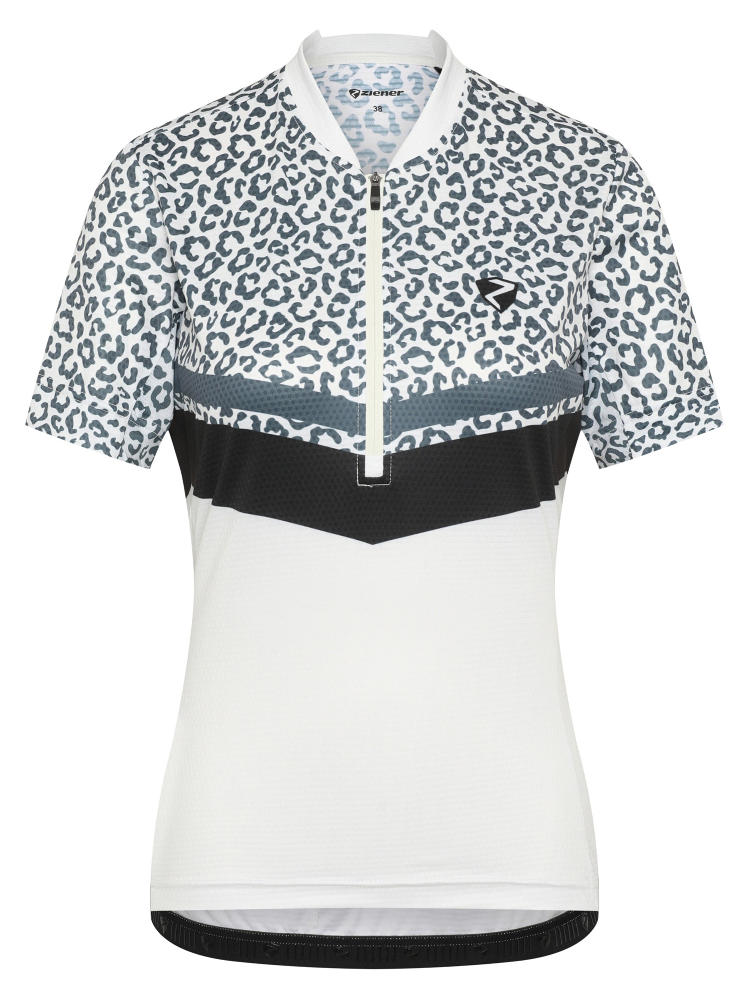 ZIENER Trikot 'Naladia' in Weiß: Vorderseite