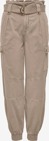 ONLY Cargobroek in Beige: voorkant