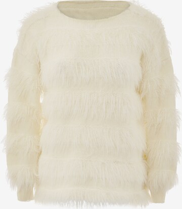 caspio Sweater in Beige: front