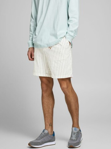 JACK & JONES Regular Shorts in Weiß: predná strana