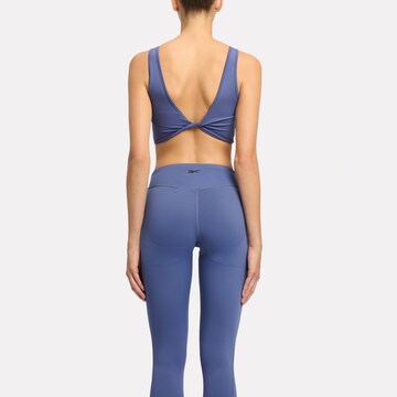 Reebok Bustier Sport-BH in Blau