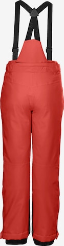 KILLTEC Regular Workout Pants in Red