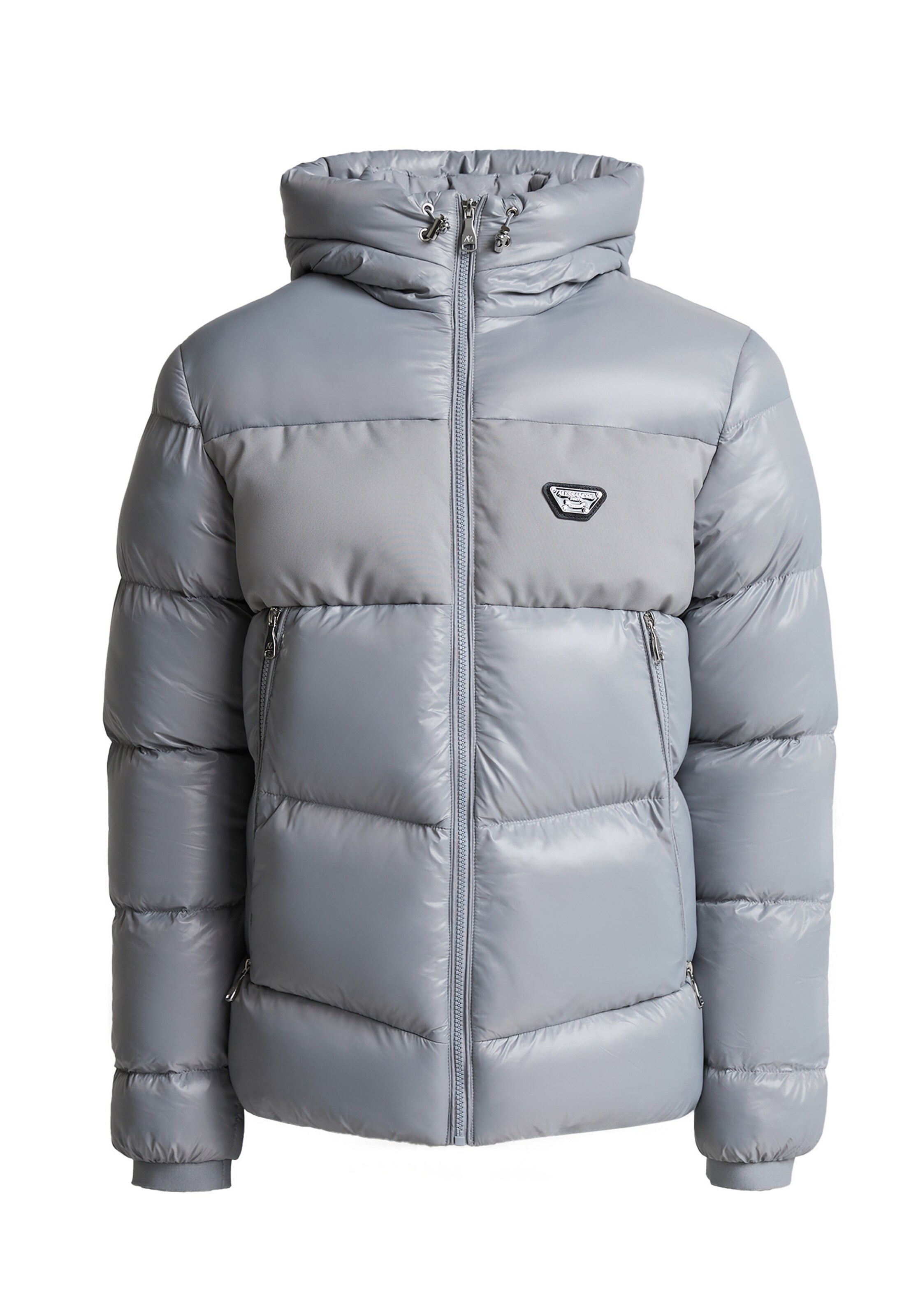 Alessandro Zavetti - Casaco de inverno 'Catrio 2.0' em cinzento: frente