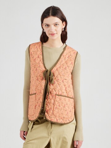 Free People Vest 'Claudine' in Orange: front