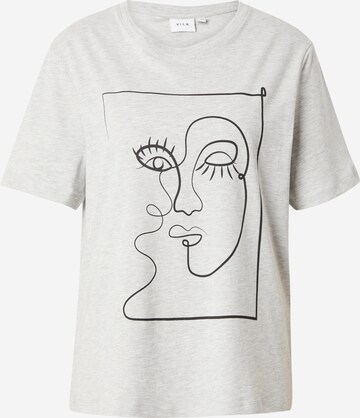 T-shirt 'SYBIL' VILA en gris : devant