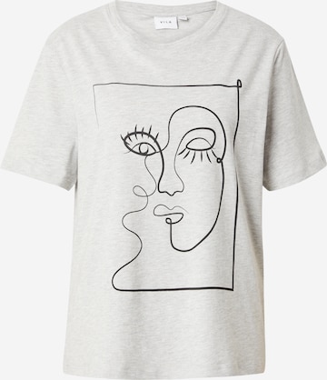 VILA Shirt 'SYBIL' in Grey: front