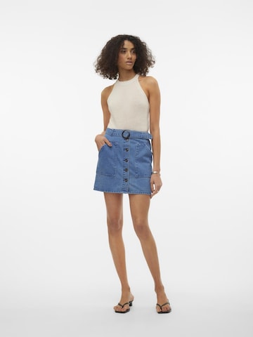 VERO MODA - Top de malha 'CRETE' em bege