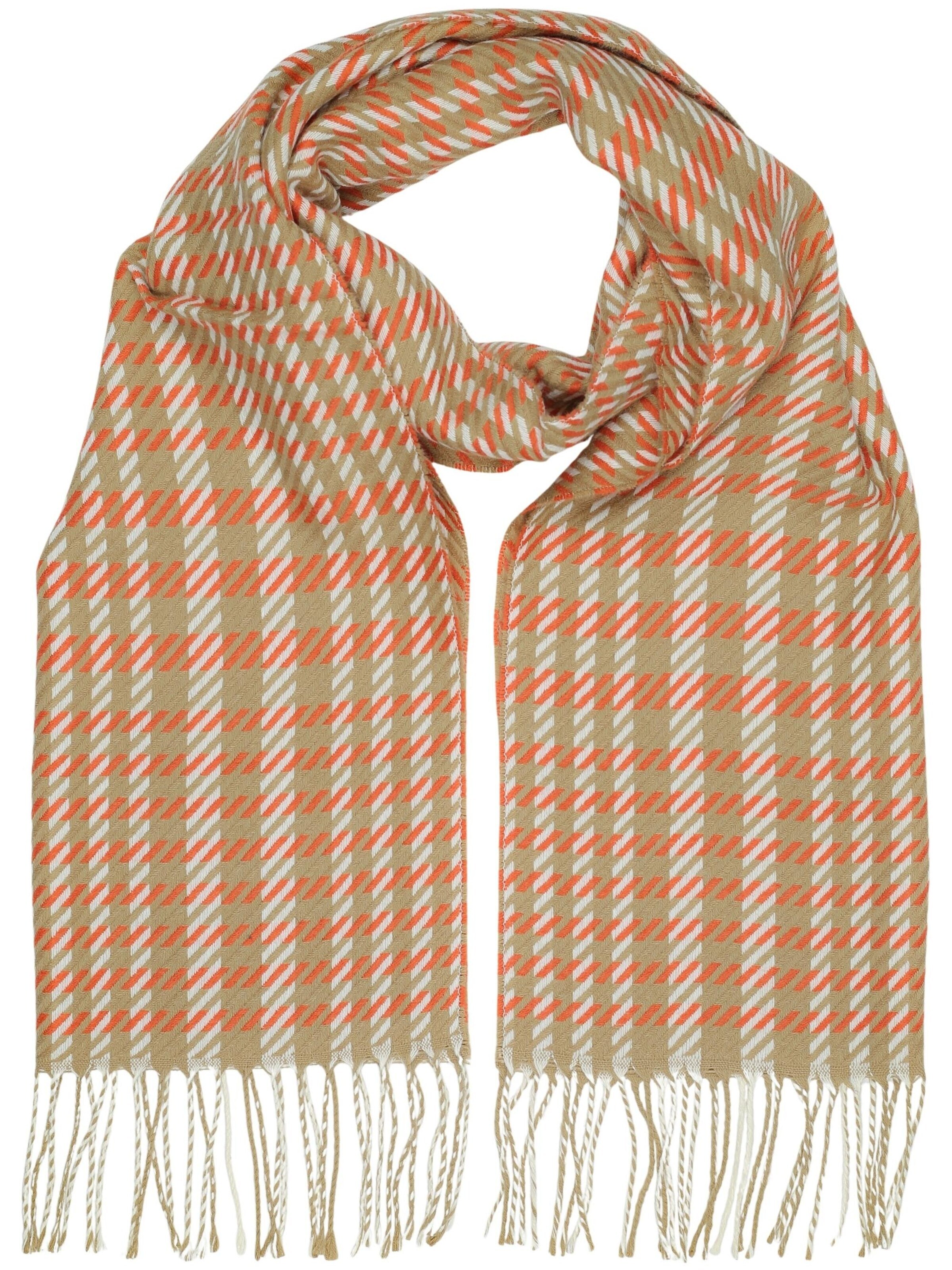 COLLEZIONE ALESSANDRO Scarf 'Inverno' in Red: front