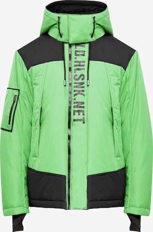 Finn Flare Winter Jacket in Green: front