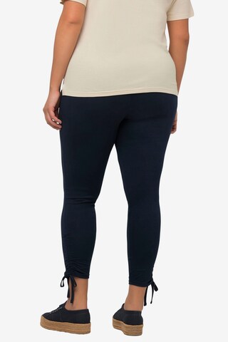 Ulla Popken Slimfit Broek in Blauw