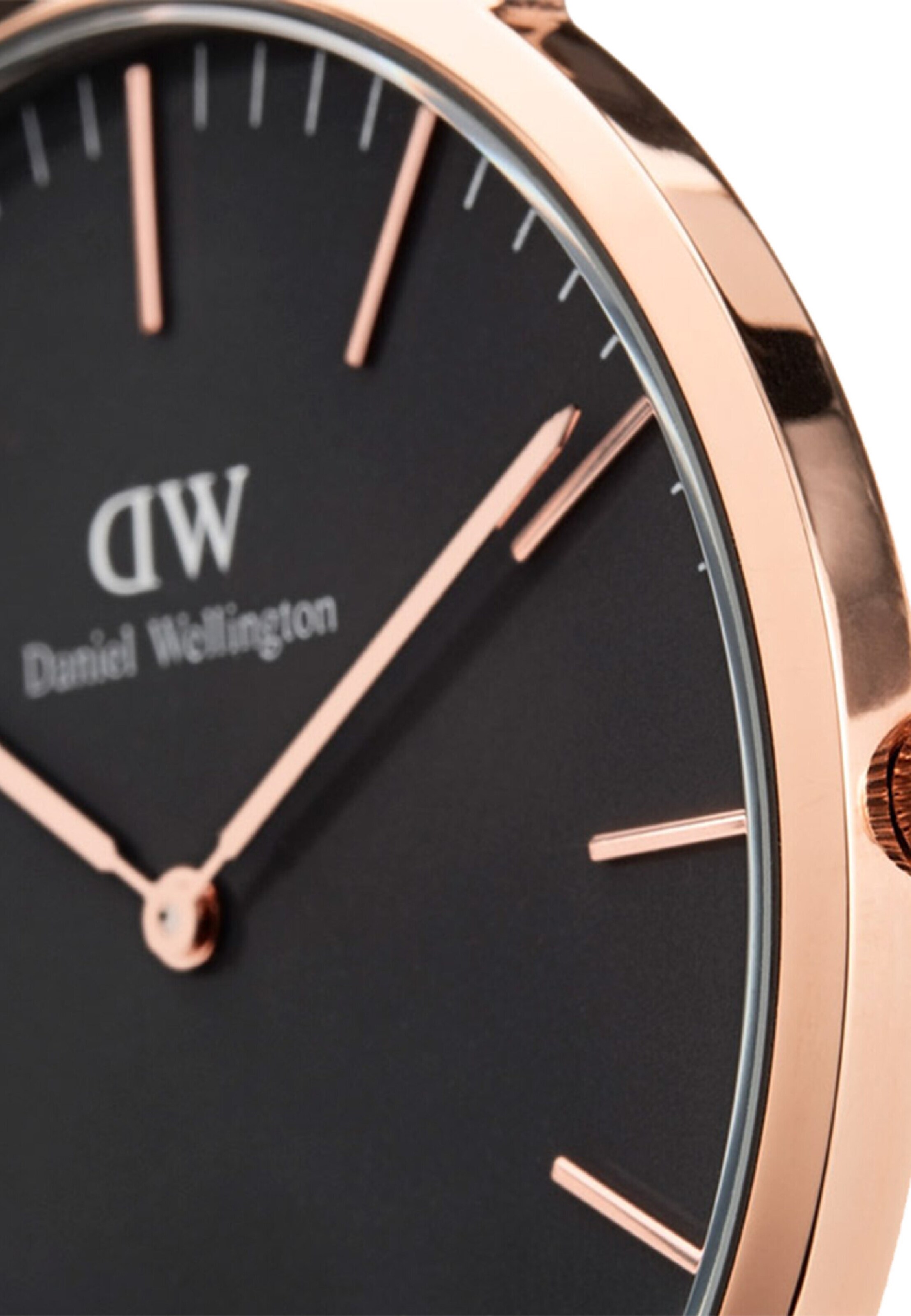 Daniel Wellington Analoog horloge 'CLASSIC READING' in Zwart