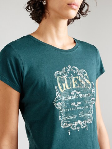 GUESS T-Shirt in Grün