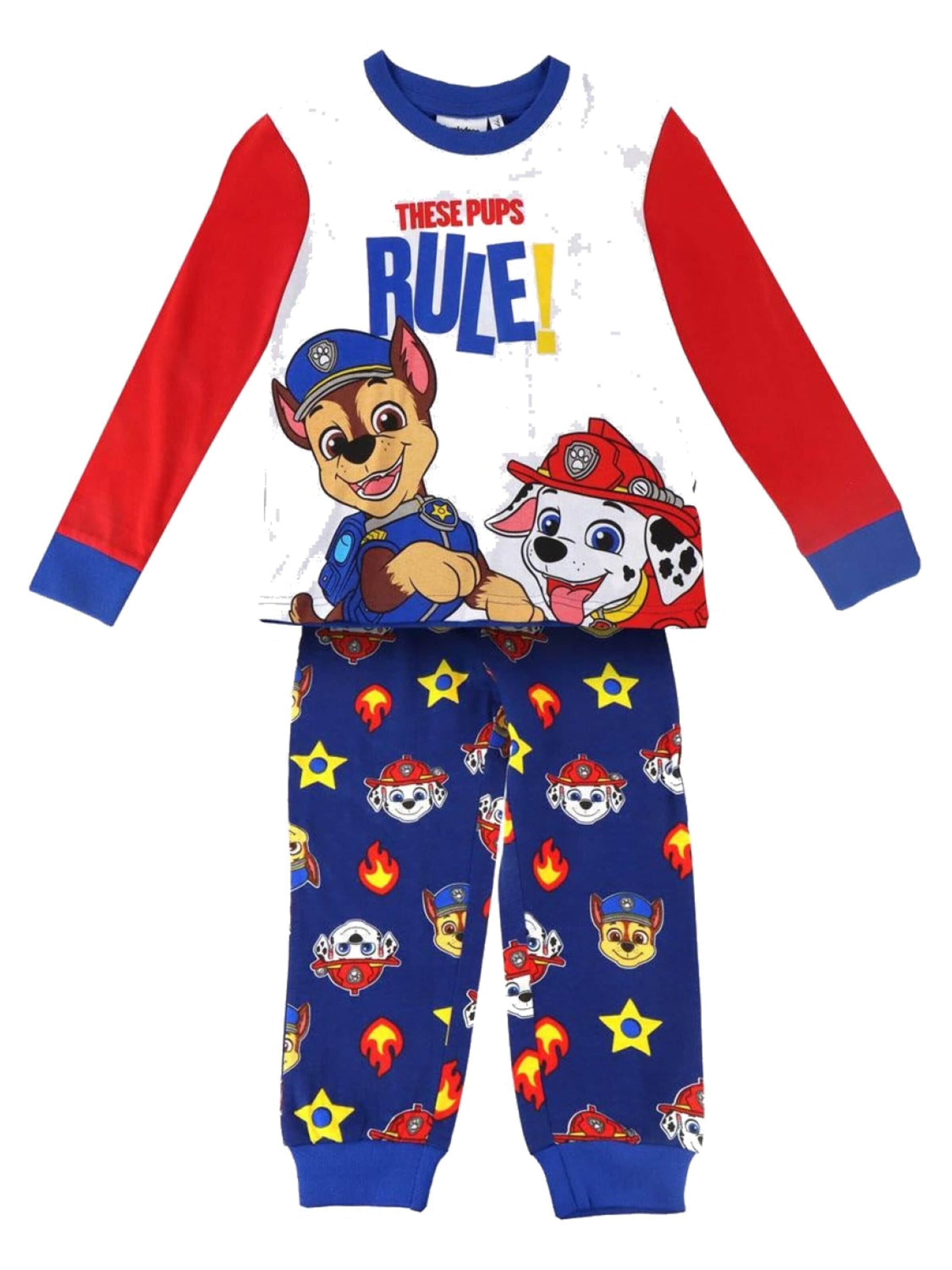 Pyjama PAW Patrol en bleu : devant