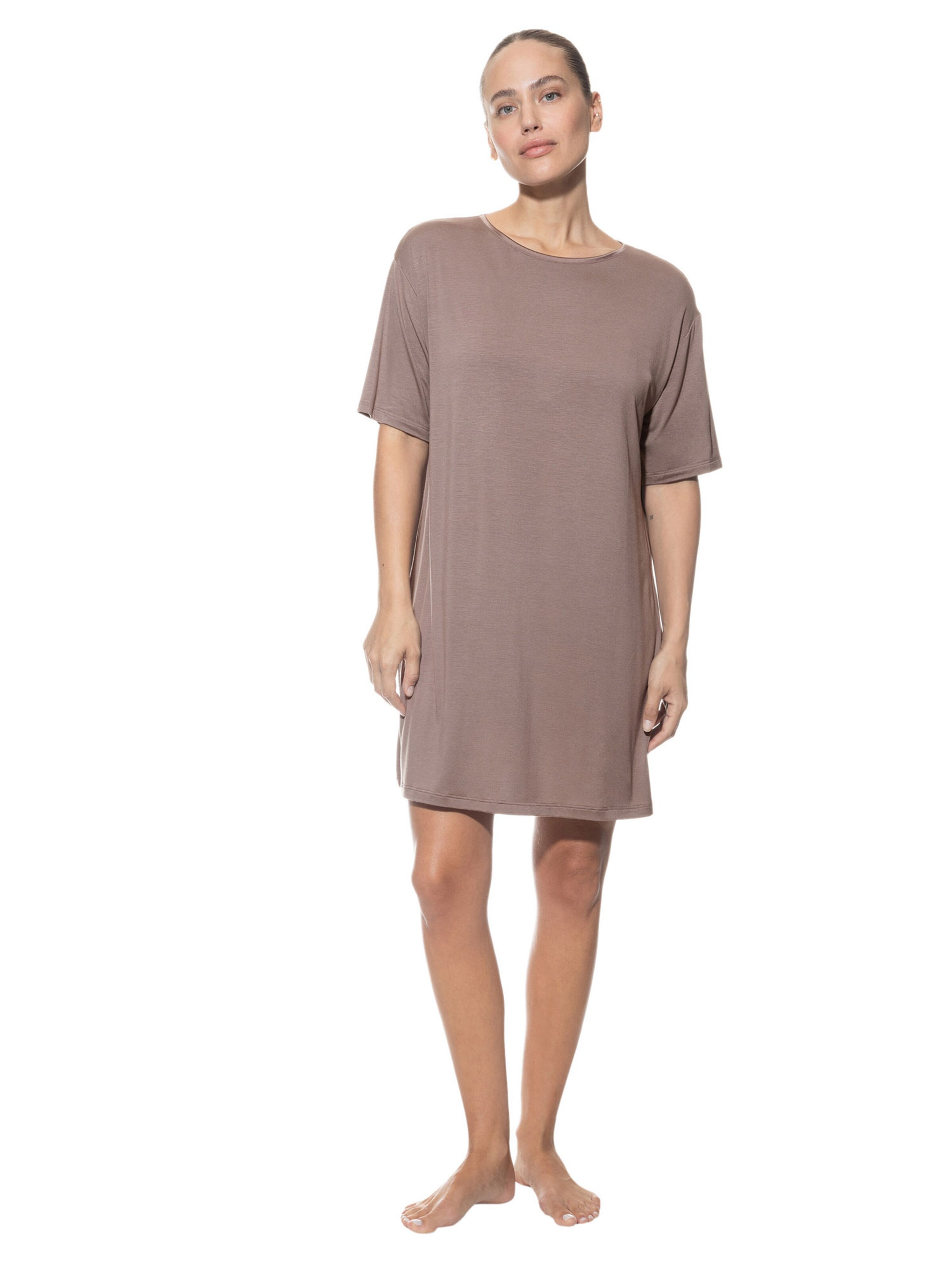 Mey Nightgown 'Pure Chic' in Brown: front