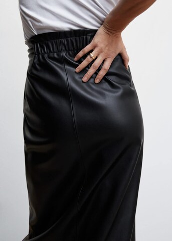 MANGO Skirt 'pareo' in Black