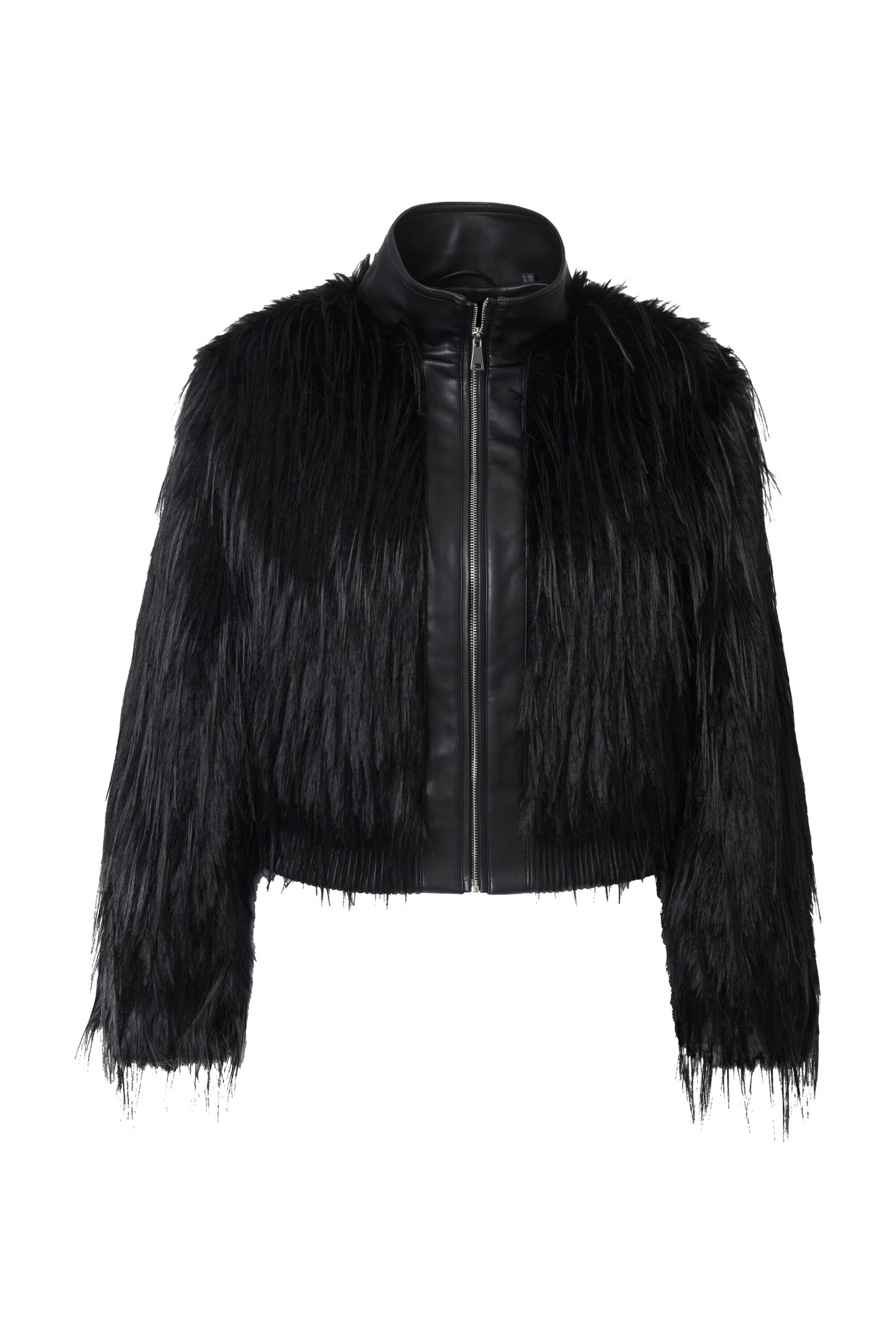 Ulla Popken Between-season jacket in M-L in Black, Item view