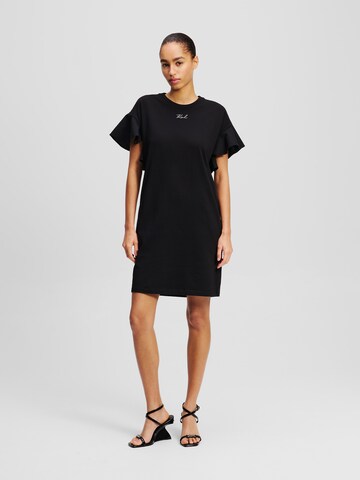 Abito di Karl Lagerfeld in nero: frontale