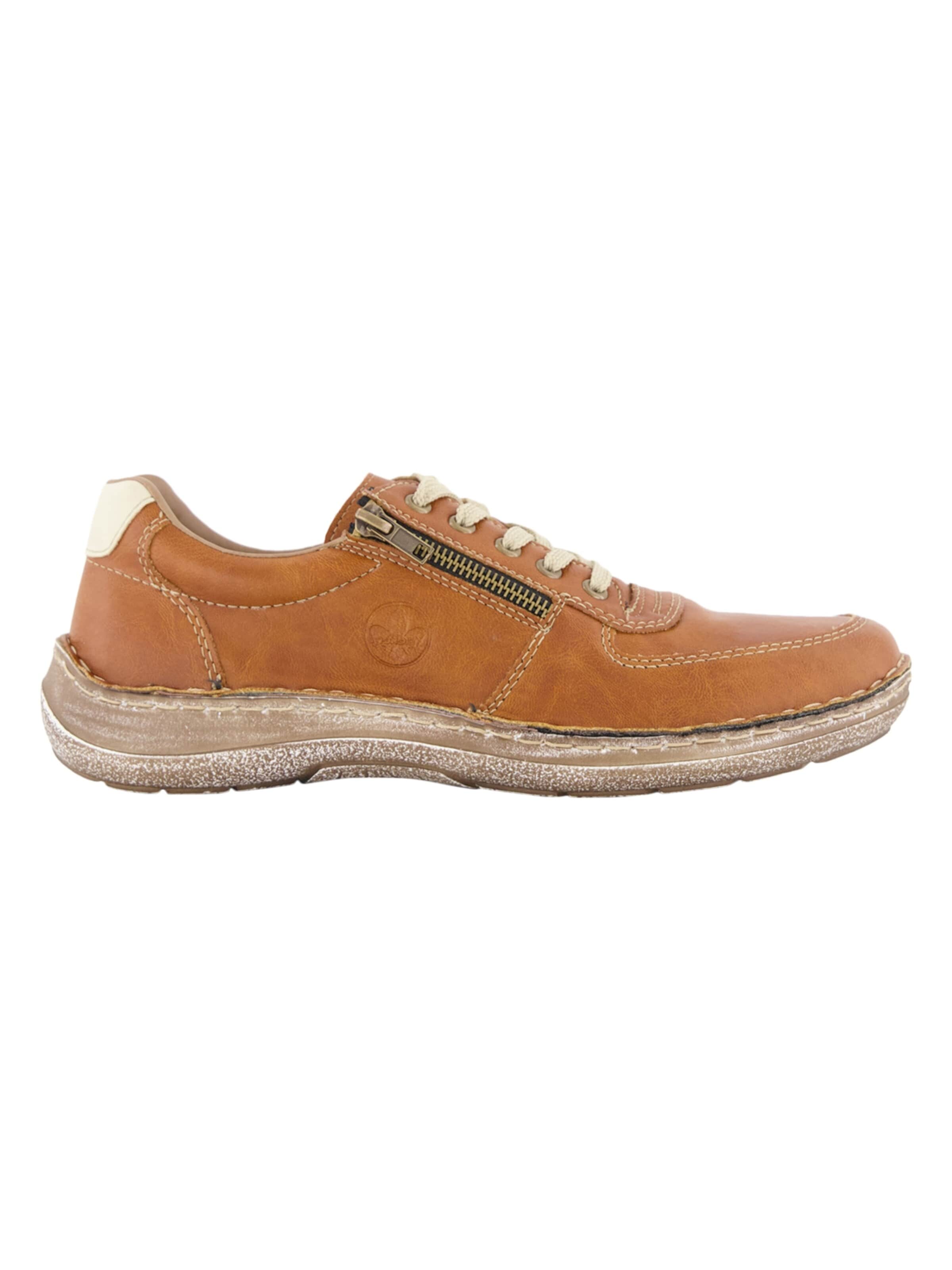 Chaussure de sport à lacets Rieker en marron