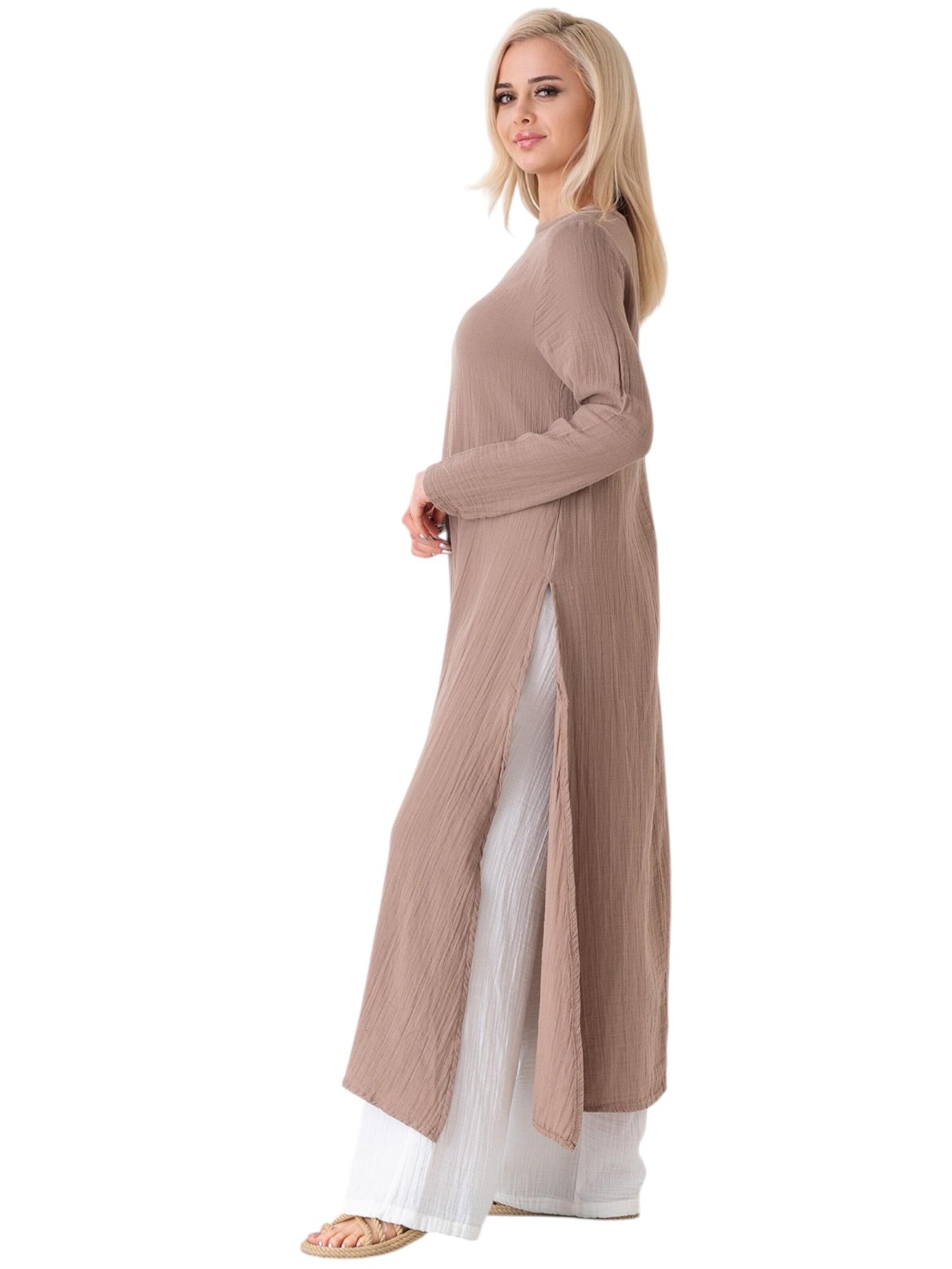 Tunique 'Nayla Modest' WENOR en beige