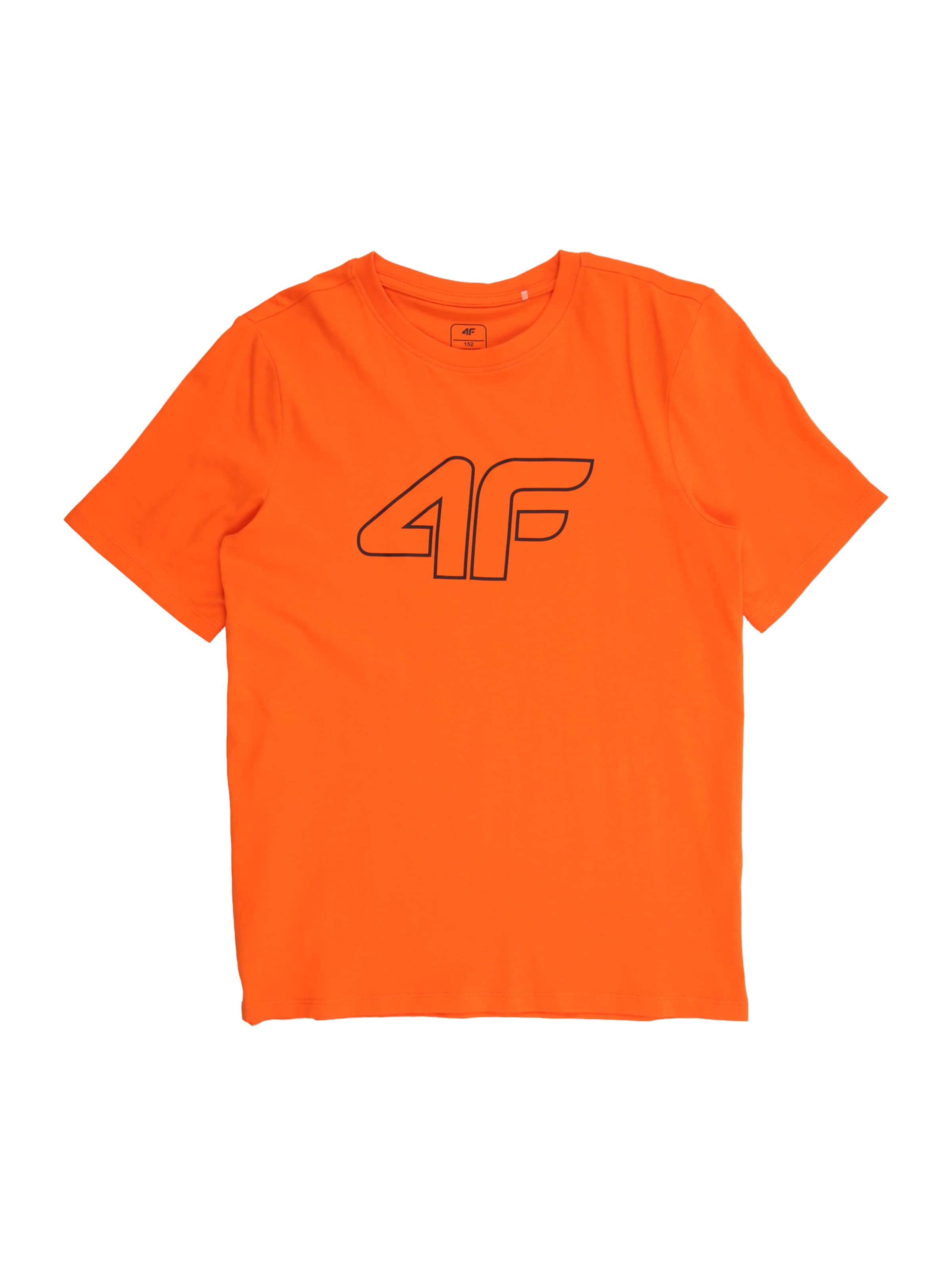 T-Shirt fonctionnel 4F Junior en orange : devant