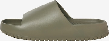 JACK & JONES Mule 'Ripple Moulded' in Green: front